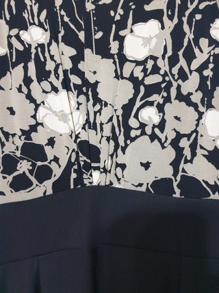 Abito elegante fantasia floreale