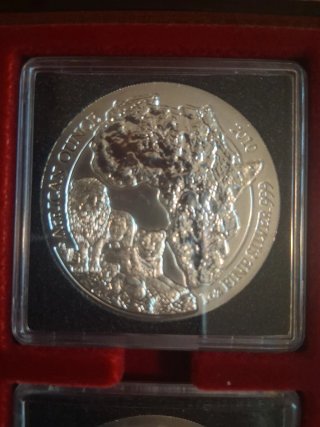 Colección 1 oz Plata Ruanda 2008-2024