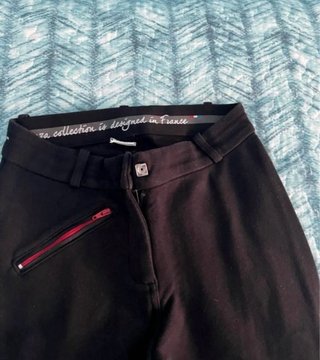 Pantalón de hípica negro