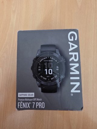 Garmin Fenix 7 Pro - Zafiro Solar Negro/Amarillo