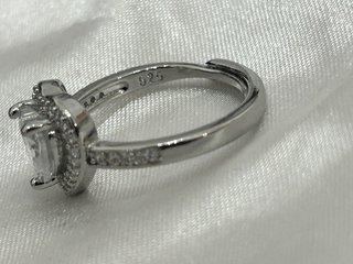 Anello Cuore Argento 925 Regolabile