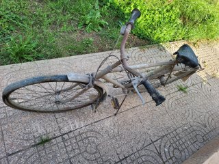 Bici clásica alemana con marchas