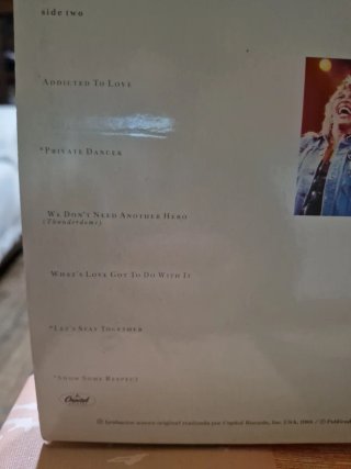 Vinilo Tina Live In Europe