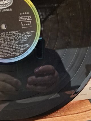 Vinilo Tina Live In Europe