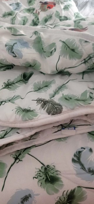 Juego de sábanas con estampado de pájaros