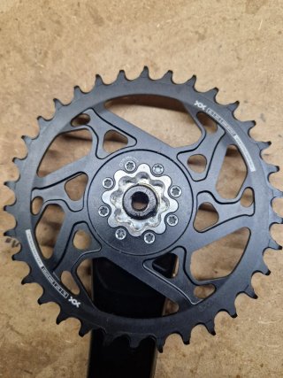 Pedaleiro SRAM XX SL com prato 34 ou 36 175mm