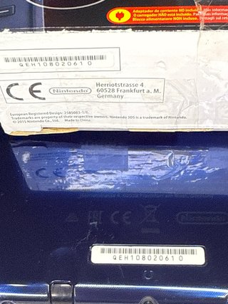 Nintendo 3DS XL Azul