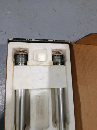 Suspensión Ohlins KTM cartuchos ttx y amortiguador