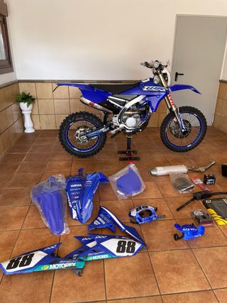 Yamaha WR250F 2018 akrapovic