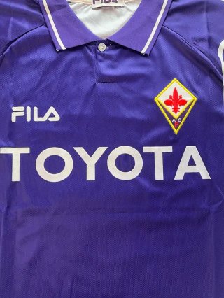 Camiseta Fútbol Retro ACF Fiorentina  Batistuta 9