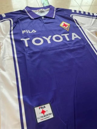 Camiseta Fútbol Retro ACF Fiorentina  Batistuta 9
