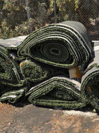 Césped artificial reciclado económico