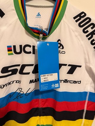 Maillot Odlo Scott Nino Schurter Mundial