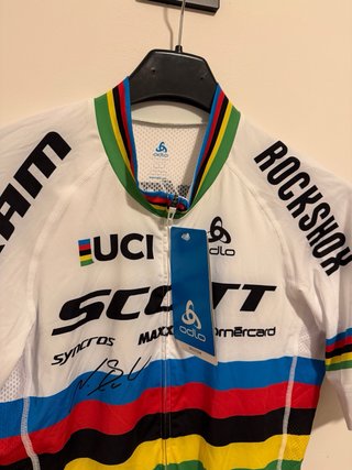 Maillot Odlo Scott Nino Schurter Mundial
