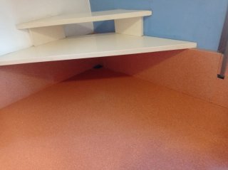 Escritorio DF Silestone Naranja