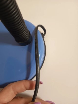 Flexo Escritorio Azul. Sin bombilla