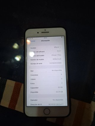 iPhone 7 Plus 32GB Bianco/Oro