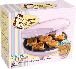 Gofrera mini galletas 700W Bestron | 0242