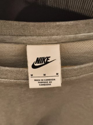 Sudadera Nike Gris Talla M, regalo para ex