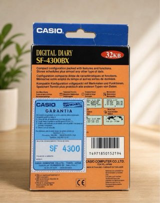 Casio SF-4300BX Digital Diary 32KB Vintage