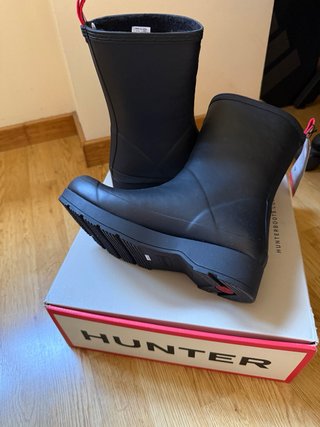 Botas de agua Hunter hombre talla 40-41 negras