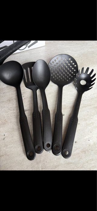 Nuovo Set Padelle Alte Nere DGBAVARIA 14 Pezzi
