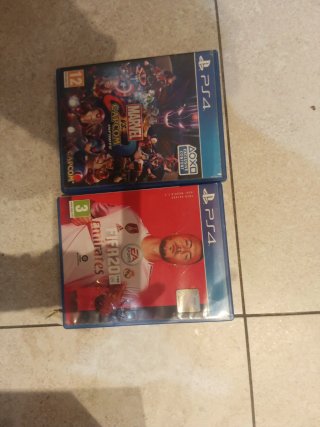 2 Juegos PS4: Marvel vs Capcom + FIFA 20