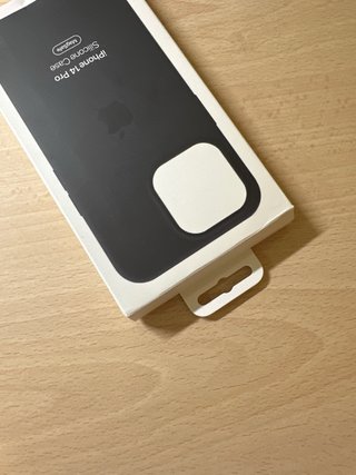 Funda iPhone 14 Pro Silicone Case MagSafe Negra