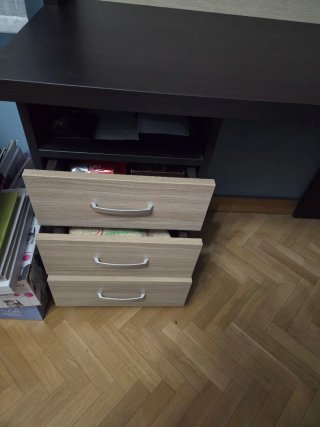 Escritorio de madera