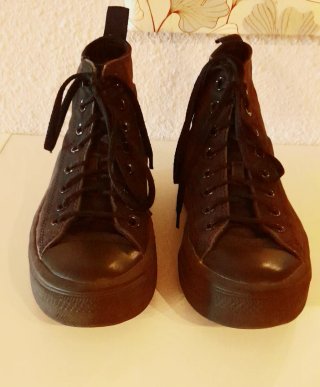 Converse All Star Botas Negras Talla 37