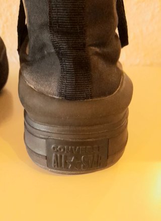 Converse All Star Botas Negras Talla 37