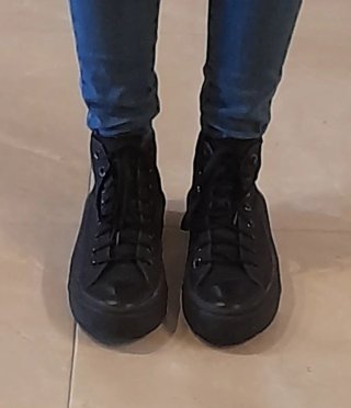 Converse All Star Botas Negras Talla 37