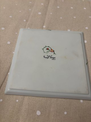 Piattino Limoges decorato