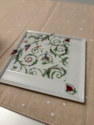 Piattino Limoges decorato