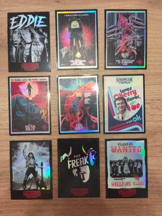 Cartas Stranger Things Holográficas