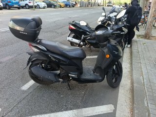 Sym Symphony 125cc Scooter Negra/Gris Año 2022
