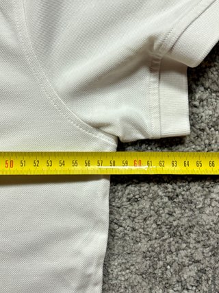 Tommy Hilfiger polo blanco cuello mao L