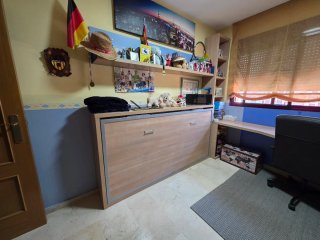 Conjunto juvenil cama y escritorio