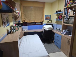 Conjunto juvenil cama y escritorio