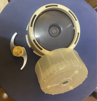 Piezas Picadora: Cuchilla y Recipiente