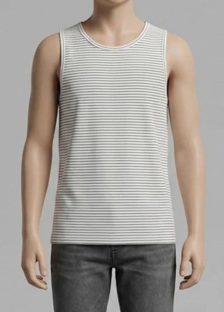 Camiseta sin mangas a rayas Mango 13-14 años