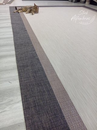Alfombras A MEDIDA de Vinilo DISEÑO  ESTRELLA ⭐