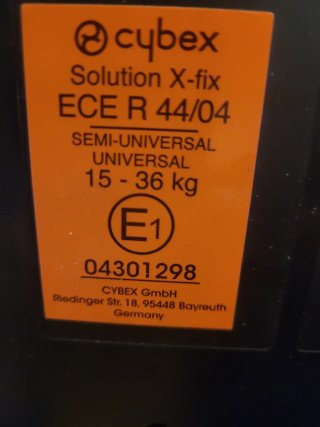 Cybex Grupo 2-3