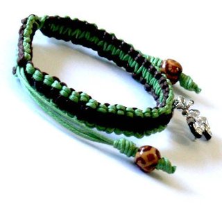 Pulsera survival de algodón charm Bicicleta