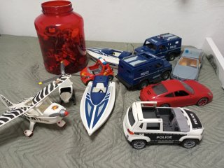 Playmobil: Avión, Barco, Coches Policía y Más