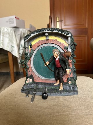Figura Bilbo Bolsón Toy Biz El Señor de los Anillo