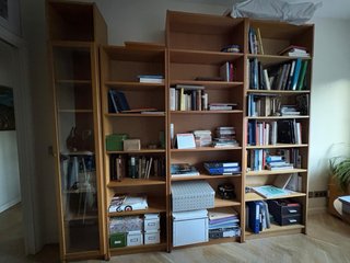 Biblioteca BILLY IKEA modular madera