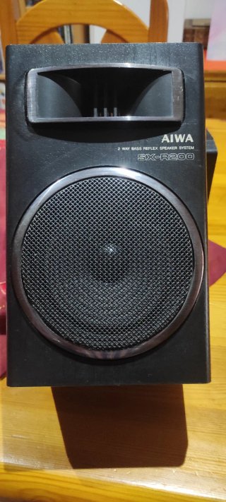 REGALO Altavoces Aiwa 2 Vías Negro/Marrón