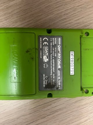 Nintendo Game Boy Color Verde (CGB-001)