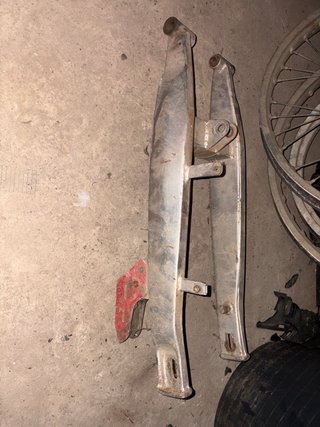 Llantas y basculante aluminio Derbi Senda